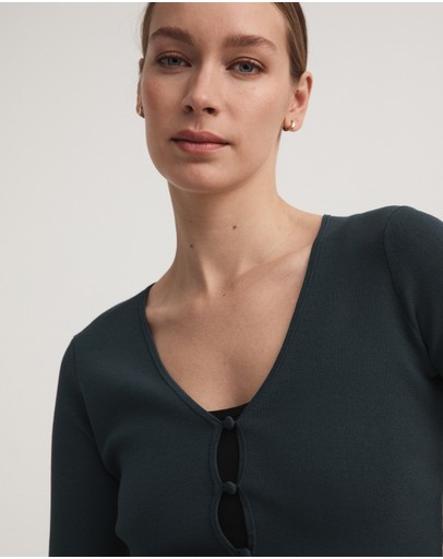 Witchery Knit Button Cardigan