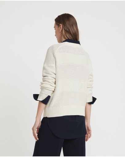 Witchery Textured Stitch Knit