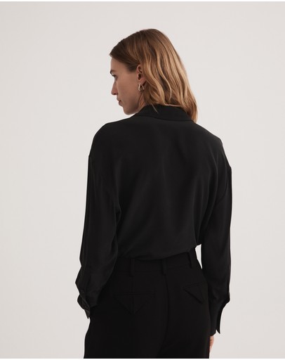 Witchery Relaxed Silk Shirt