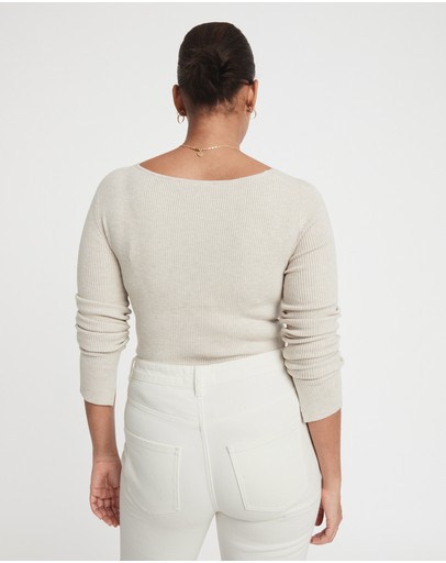 Witchery Wrap Front Knit