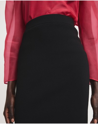 Witchery Crepe Knit Skirt