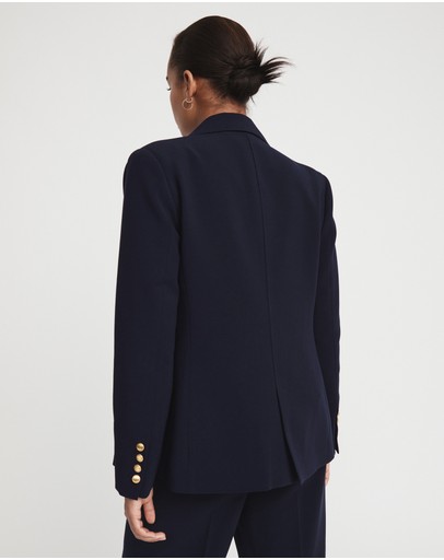 Witchery Cropped Double Breasted Blazer