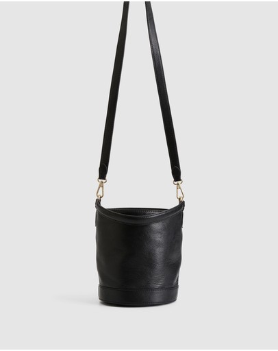 Witchery Uma Leather Bucket Bag