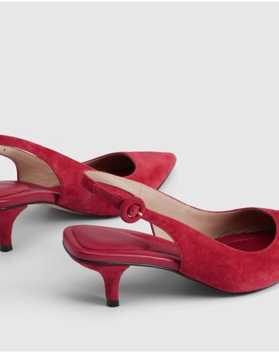 Witchery Gwen 65mm Suede Slingback