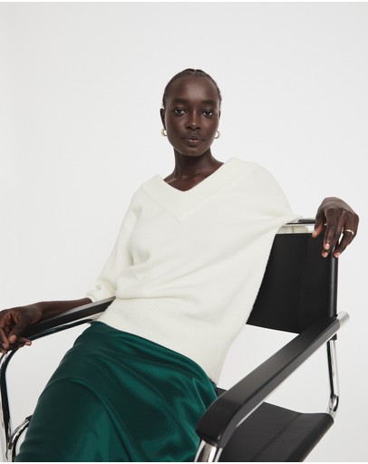 Witchery Cashmere V Neck Knit