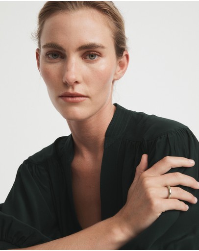 Witchery Yoke Shoulder Blouse