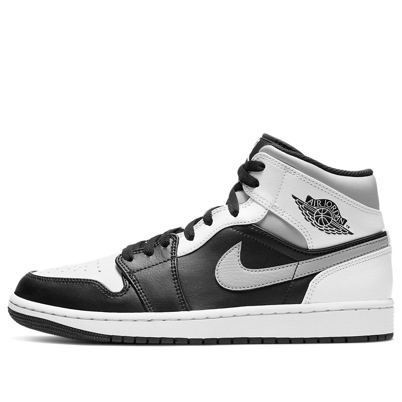 air jordan 1 mid white shadow