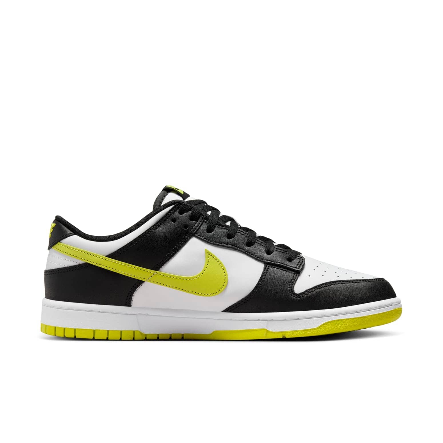 nike dunk low black bright cactus