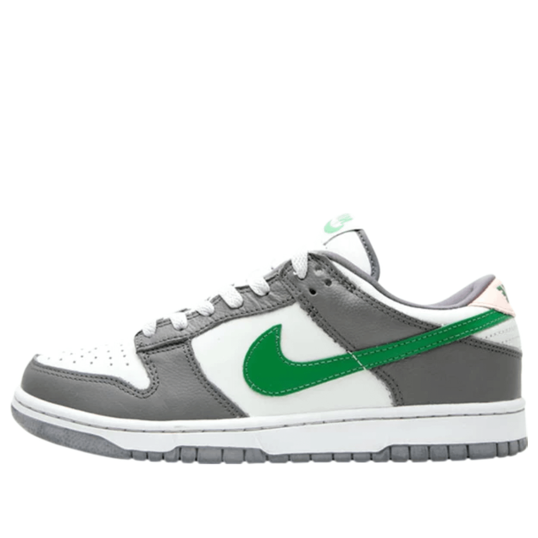nike dunk low pro grey classic green