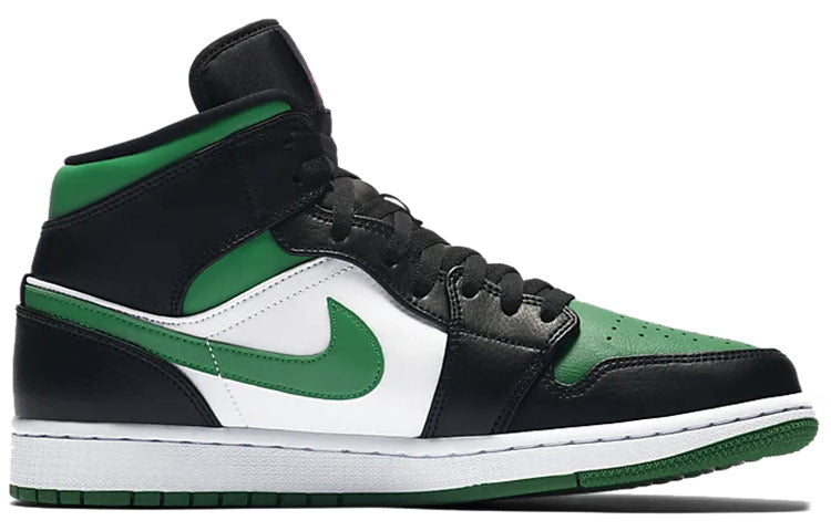 air jordan 1 mid green toe