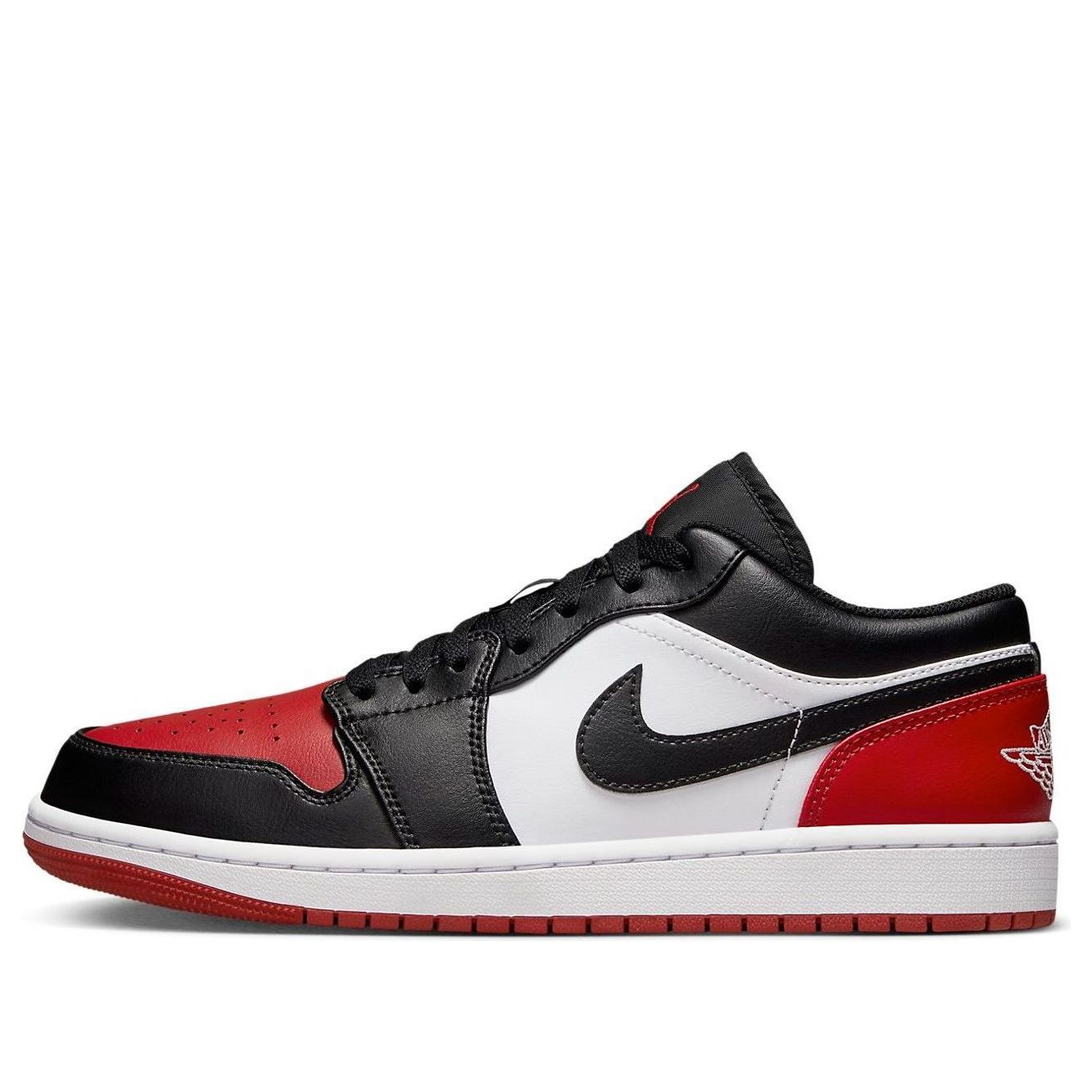 air jordan 1 low bred toe