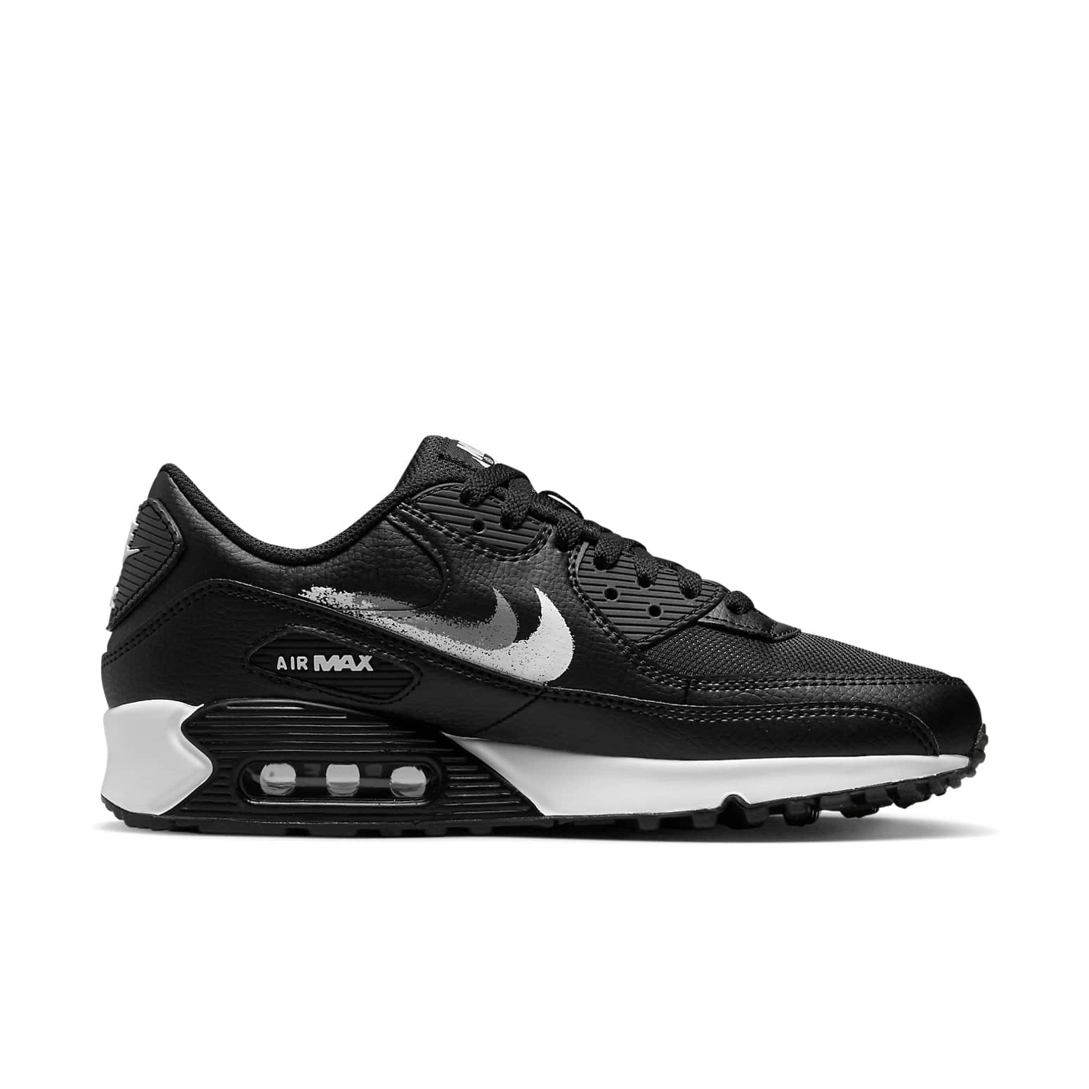 nike air max 90 spray paint swoosh