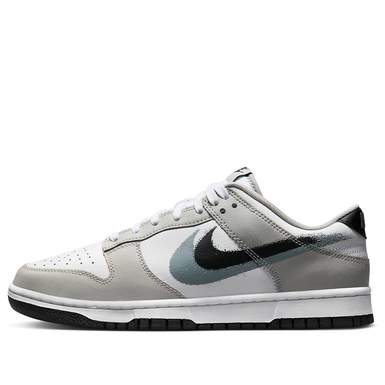 nike dunk low spray paint swoosh