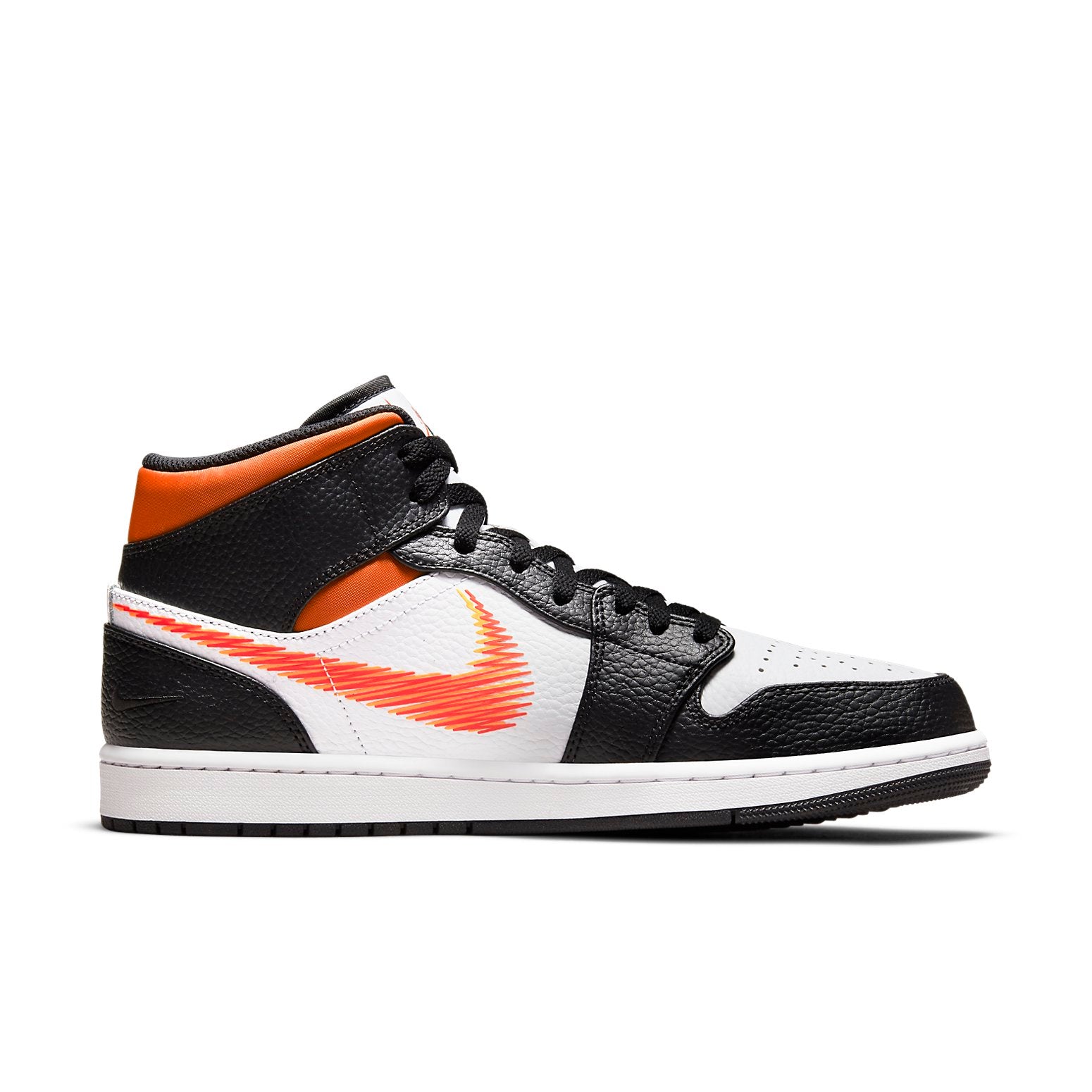 air jordan 1 mid zig zag swoosh