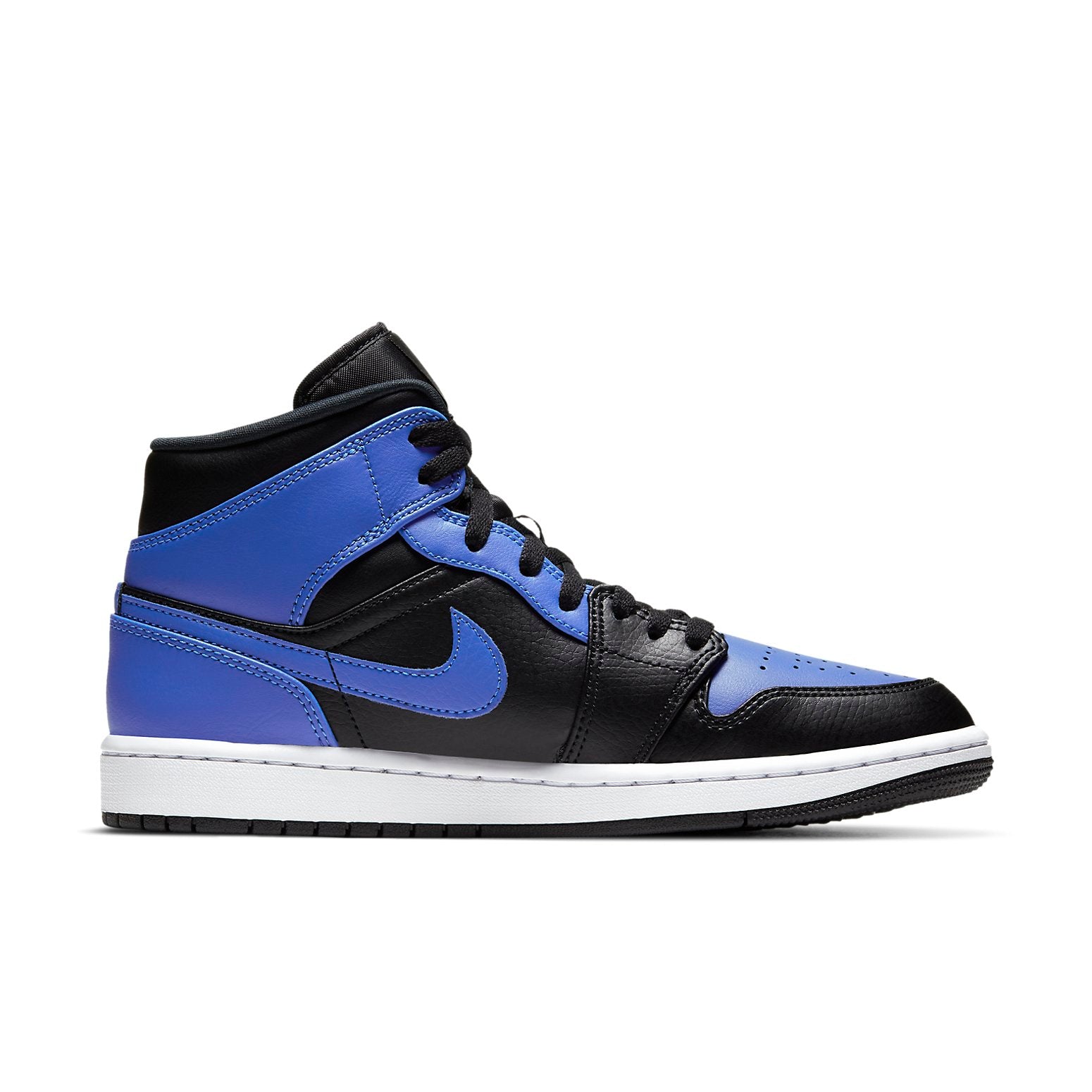 air jordan 1 mid hyper royal black