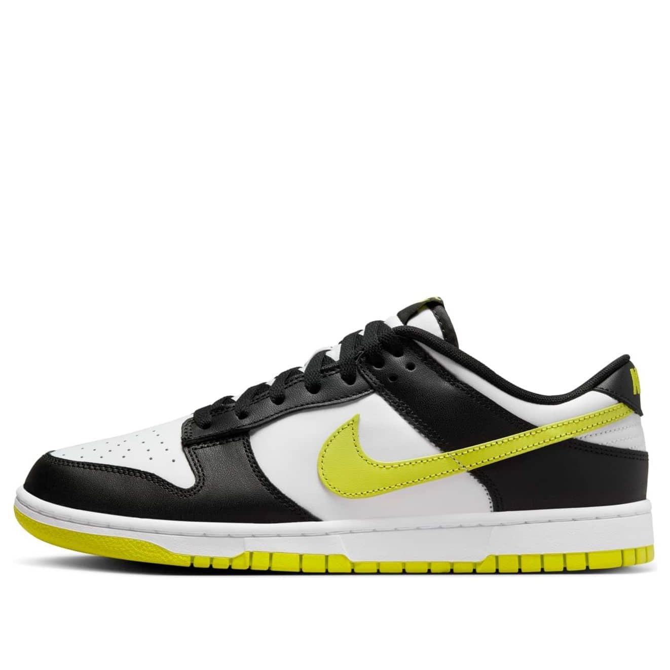 nike dunk low black bright cactus