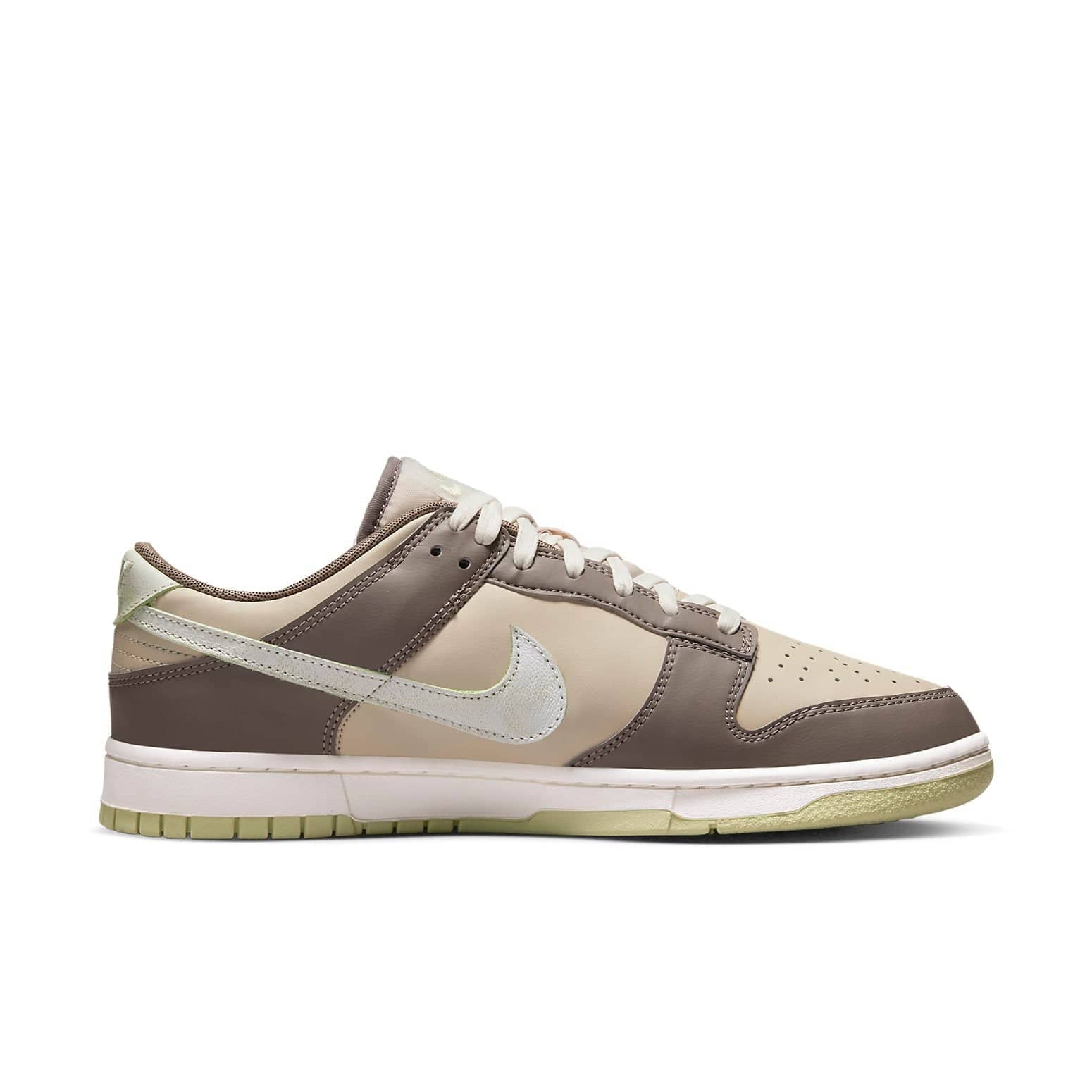 nike dunk low velcro tongue milk tea