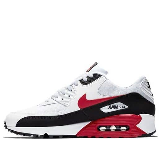 nike air max 90 black university red