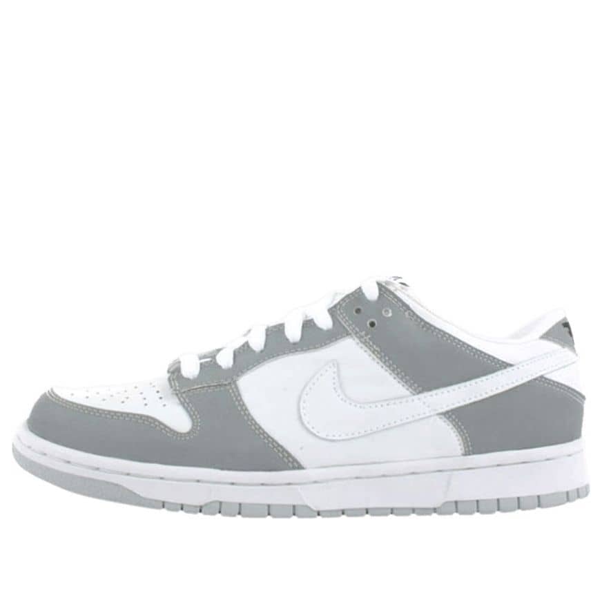 nike dunk low pro b white 3m