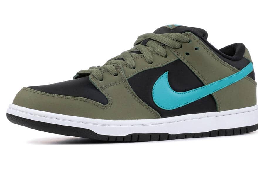 nike dunk low pro sb medium olive