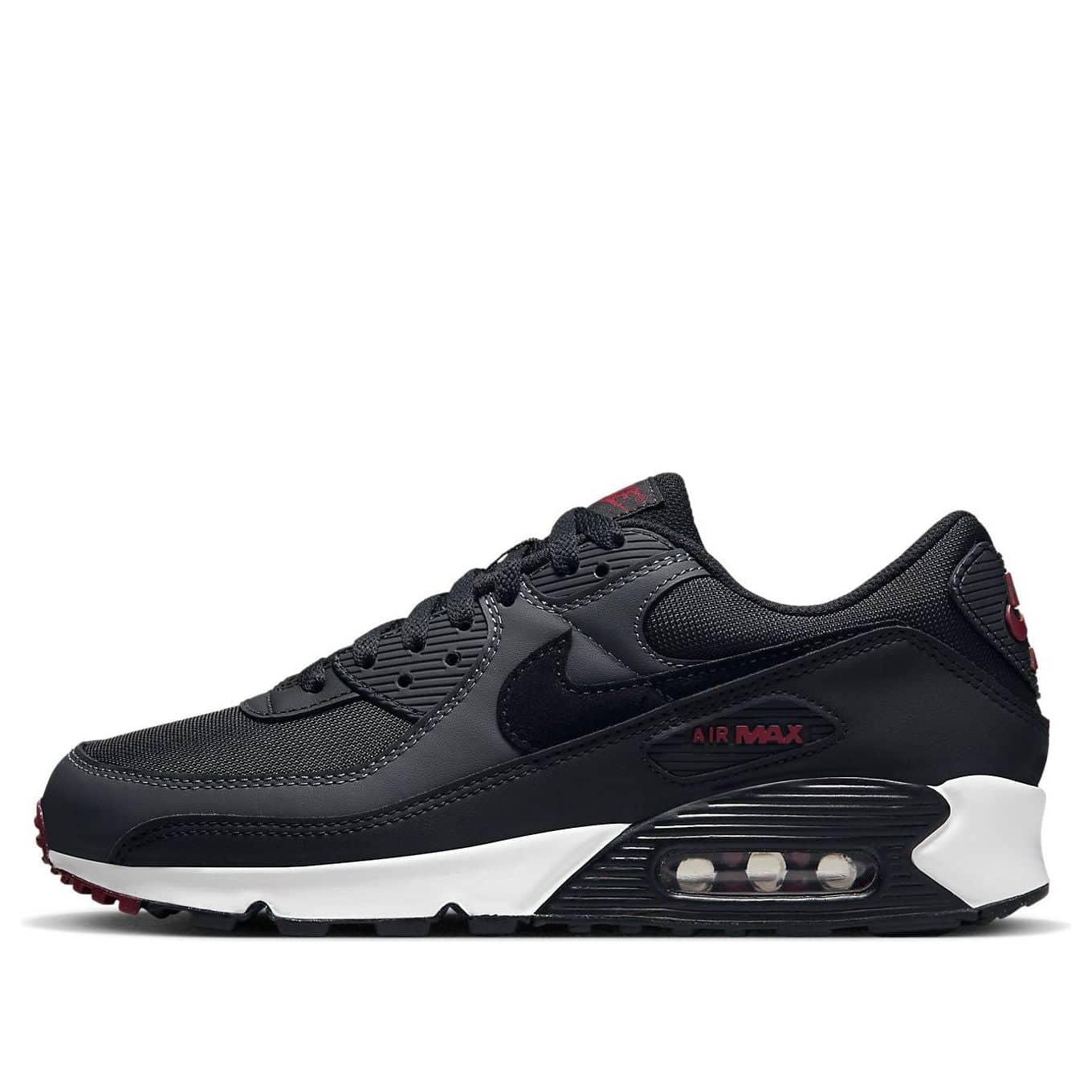 nike air max 90 anthracite team red