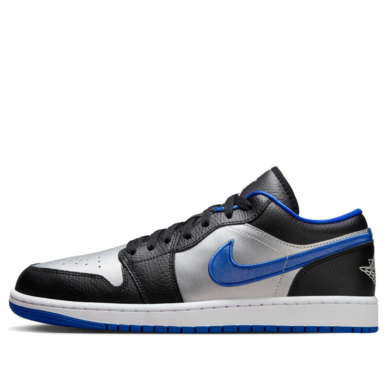 air jordan 1 low black game royal