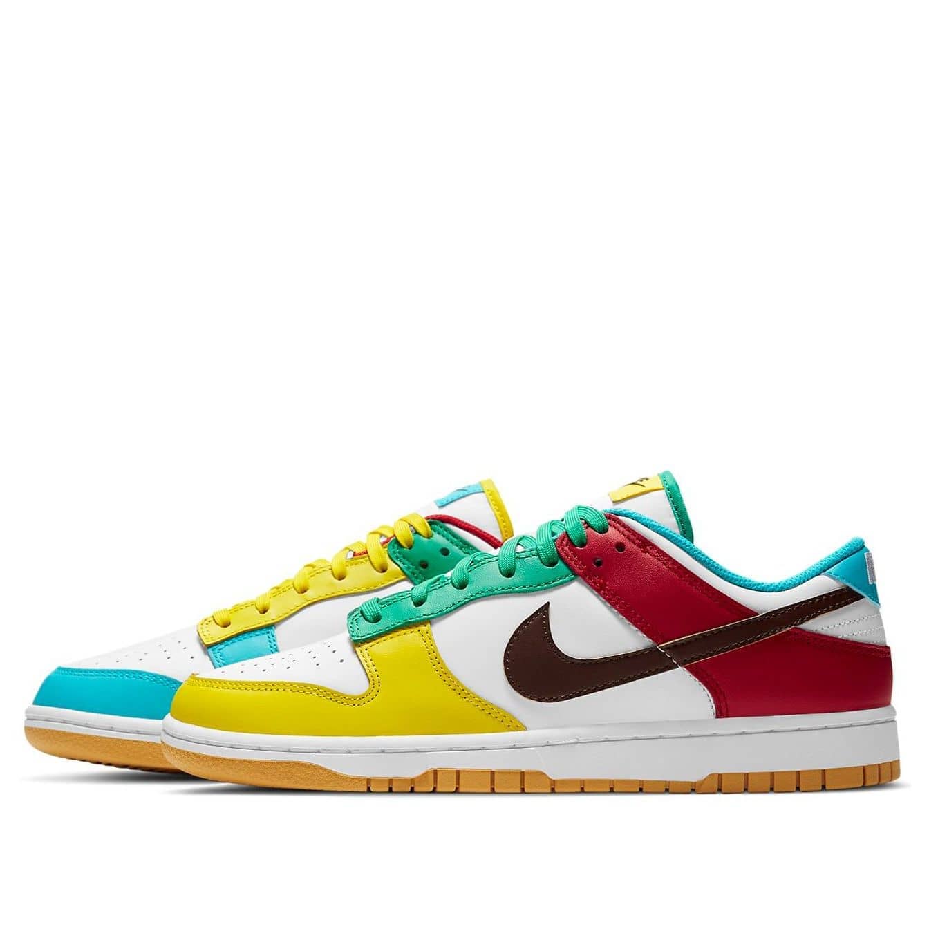 nike dunk low se free 99 white