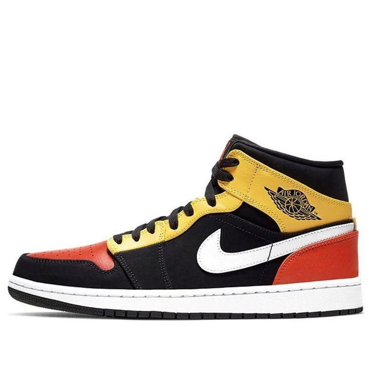 air jordan 1 mid se amarillo