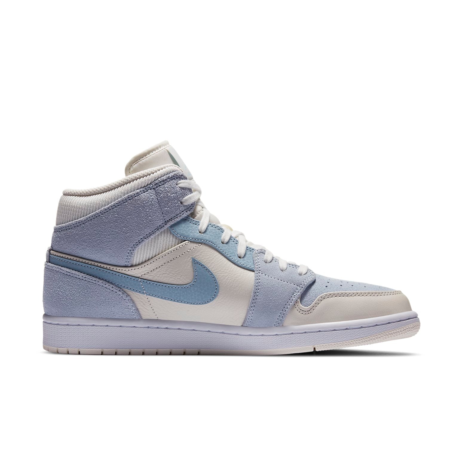 air jordan 1 mid se sail light blue
