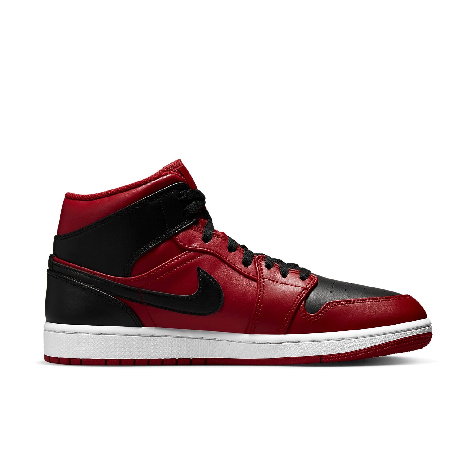 air jordan 1 mid reverse bred