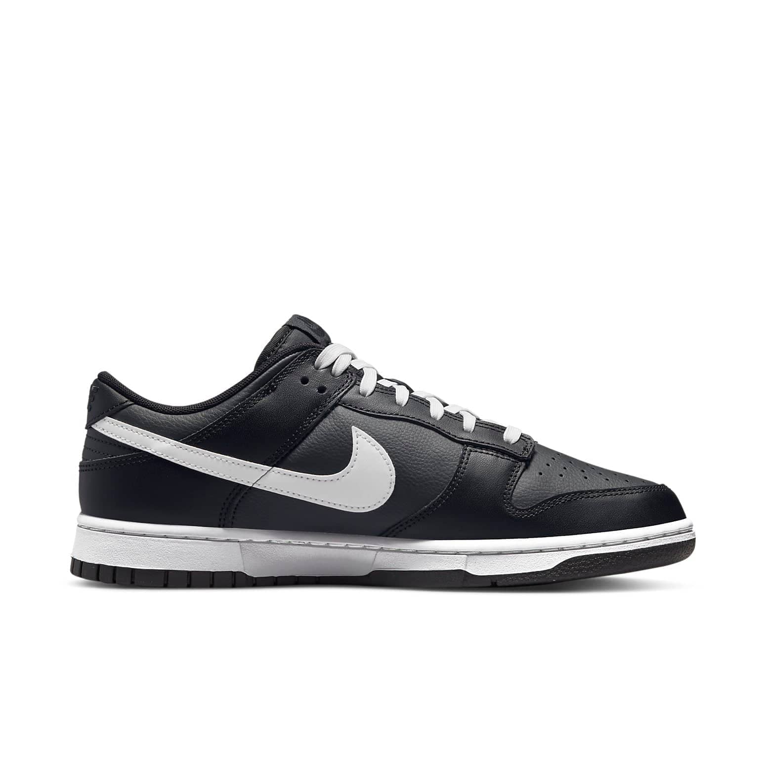 nike dunk low black panda