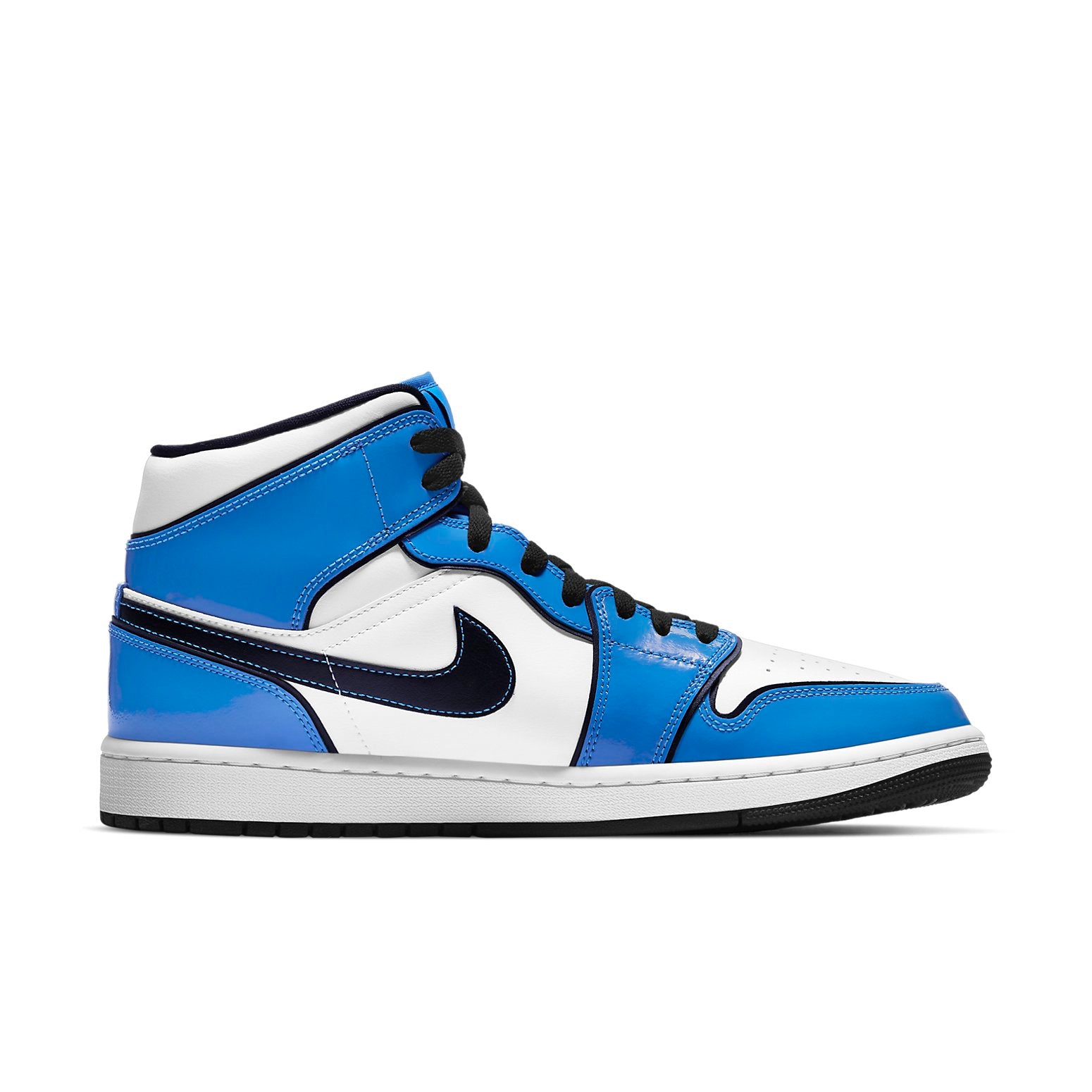 air jordan 1 mid se signal blue