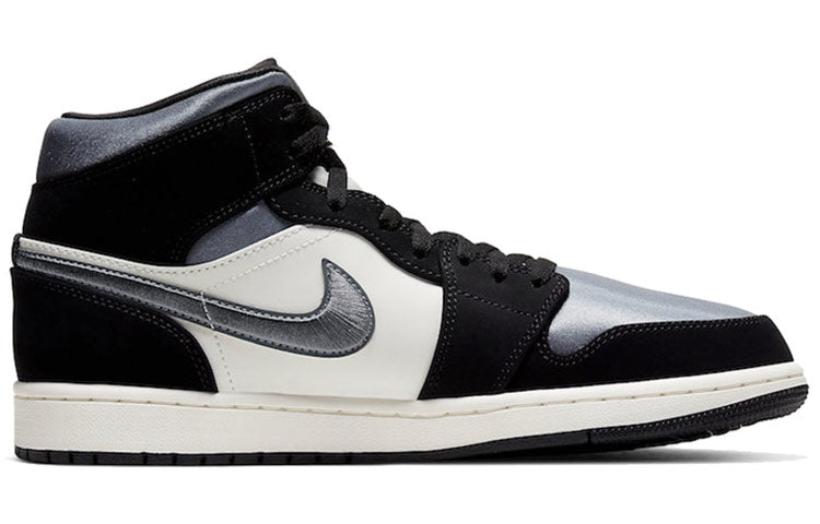 air jordan 1 mid se satin smoke grey