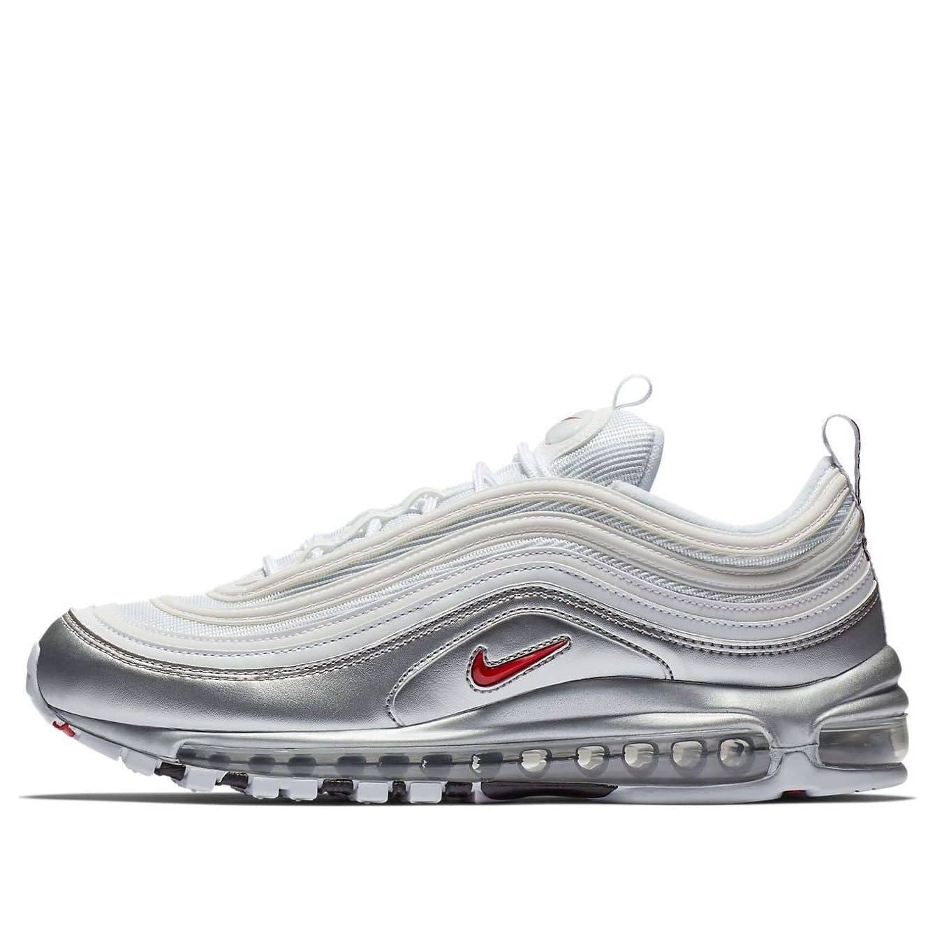 nike air max 97 silver white