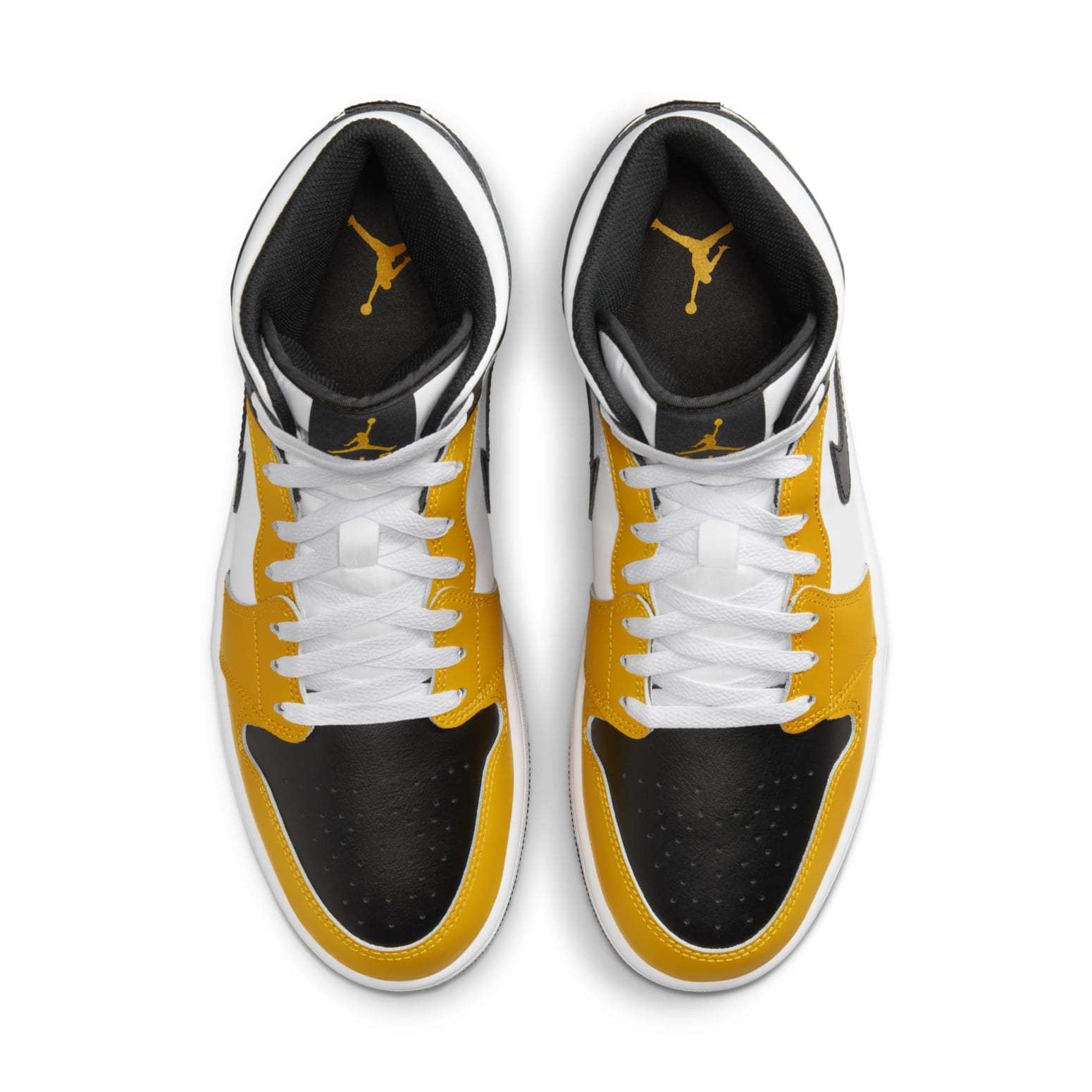 air jordan 1 mid yellow ochre