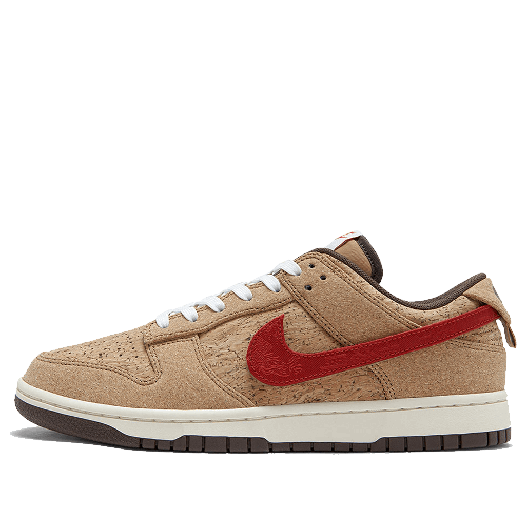 nike dunk low sp clot cork