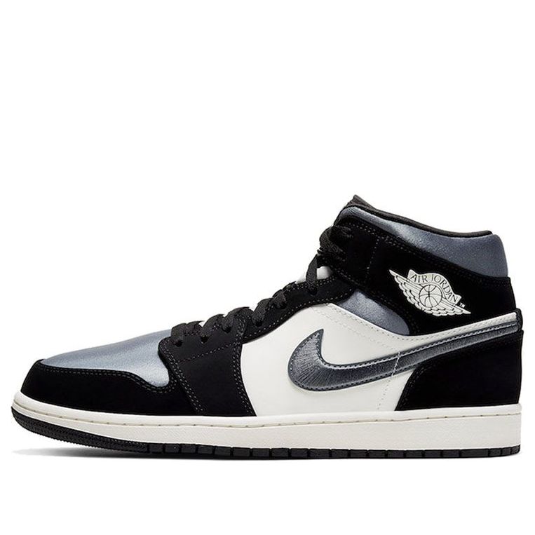 air jordan 1 mid se satin smoke grey
