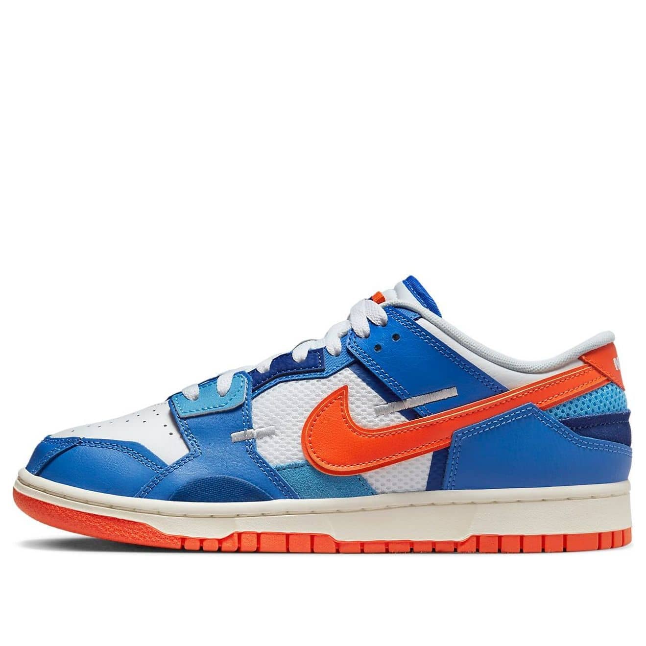 nike dunk low scrap knicks