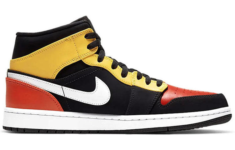 air jordan 1 mid se amarillo