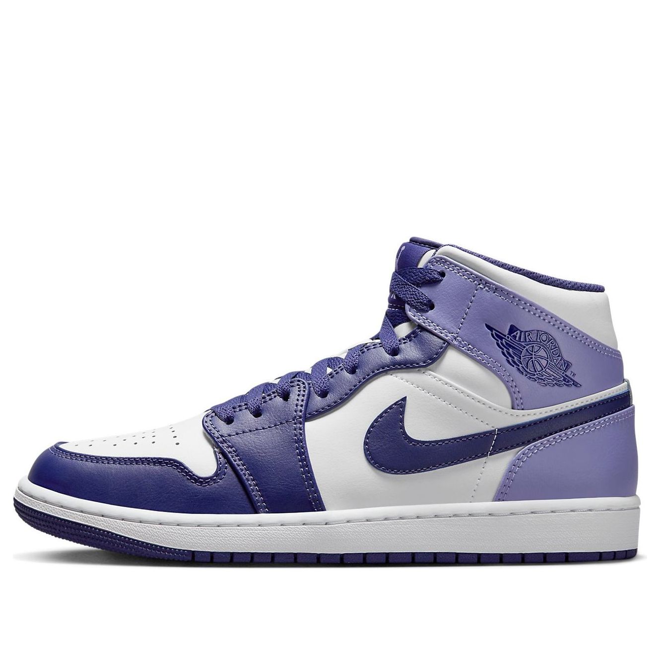 air jordan 1 mid sky j purple