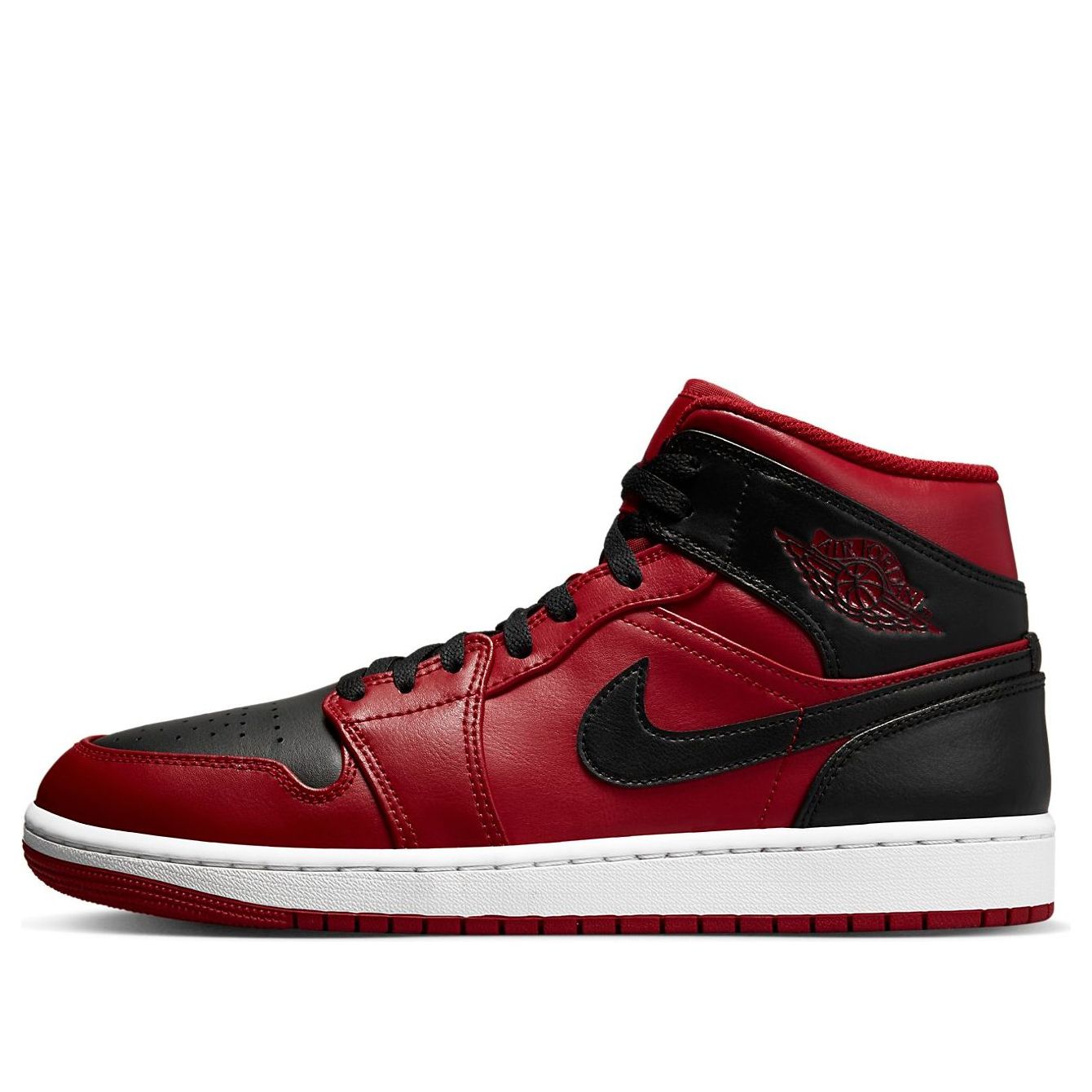 air jordan 1 mid reverse bred
