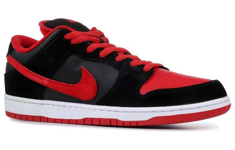 nike dunk low pro sb j pack bred