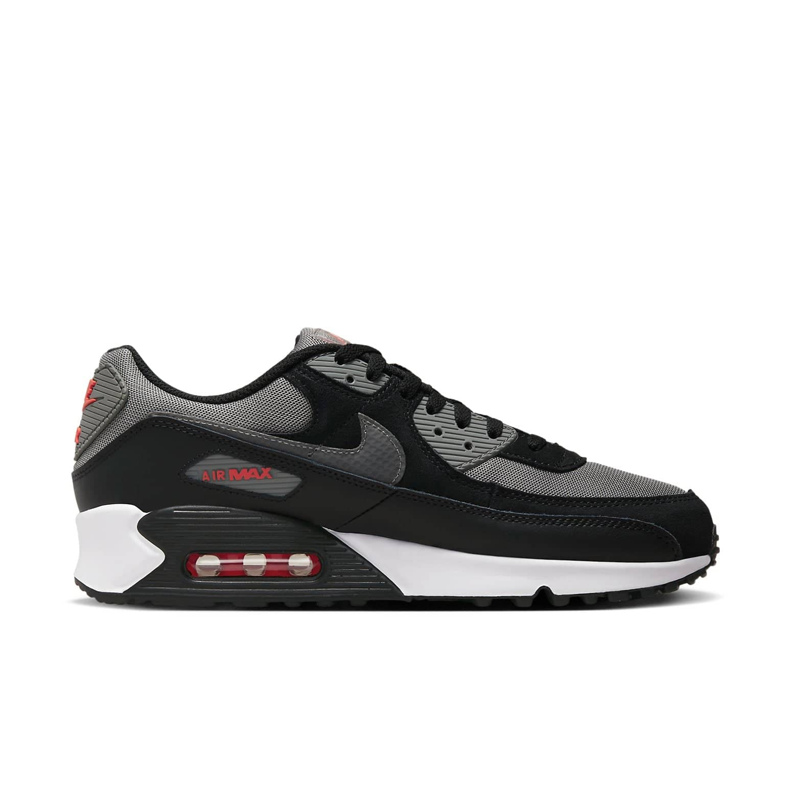 nike air max 90 black pewter red