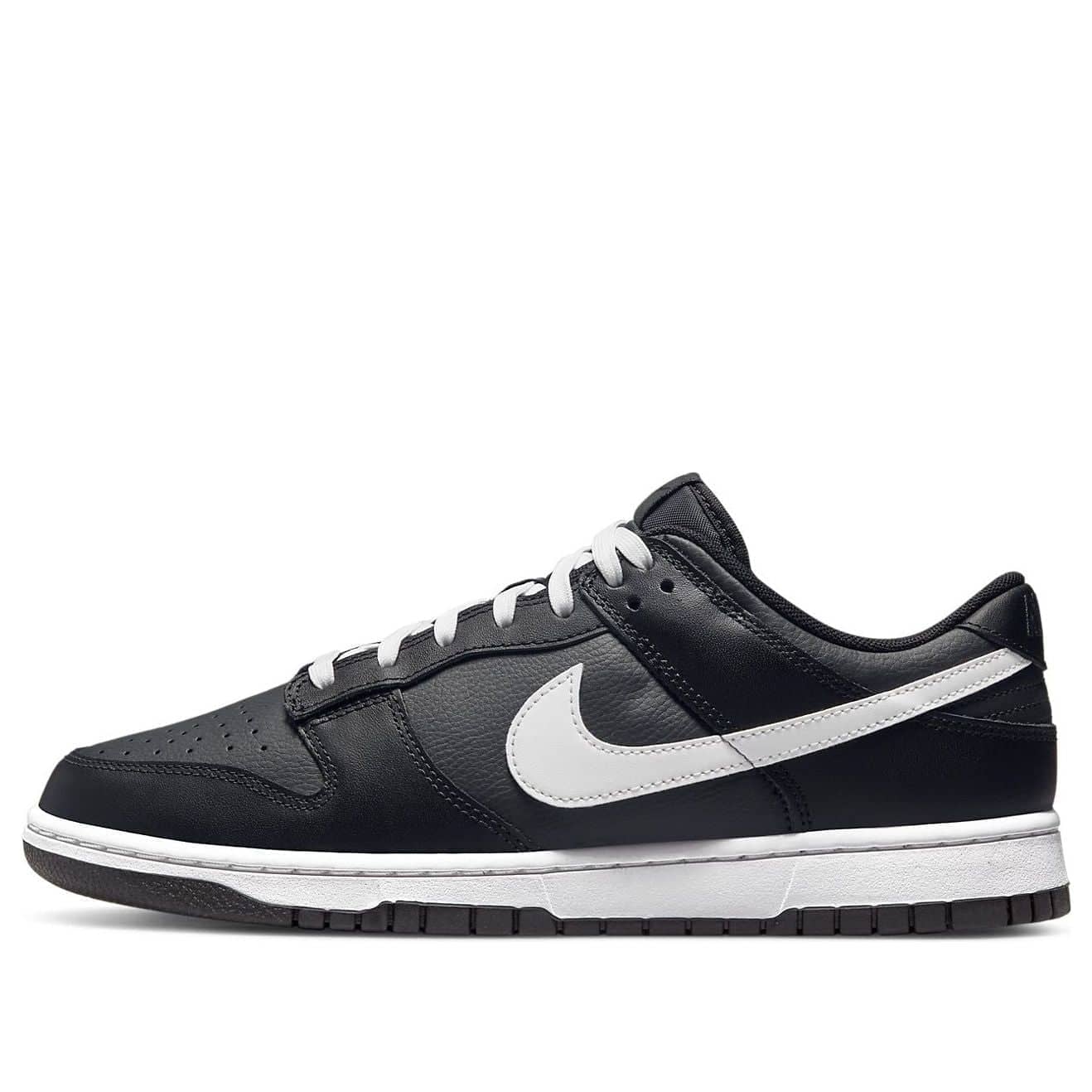 nike dunk low black panda