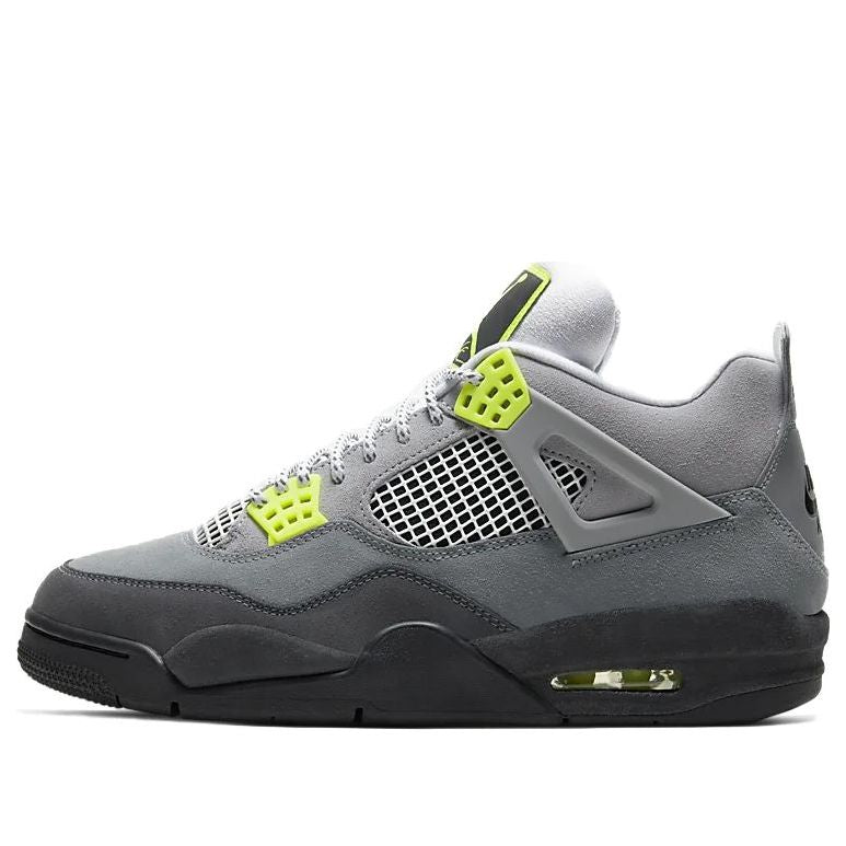 air jordan 4 retro se neon 95