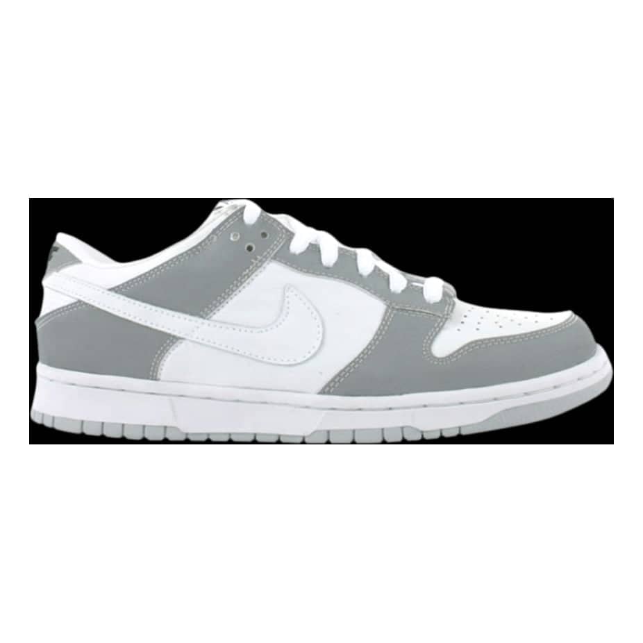 nike dunk low pro b white 3m