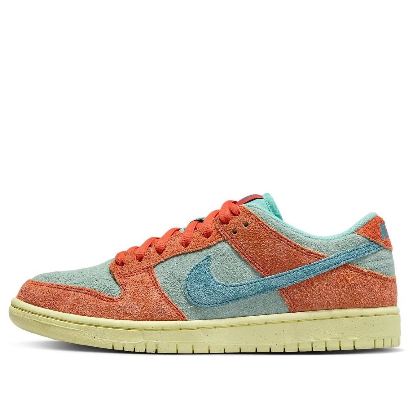 nike sb dunk low orange emerald rise