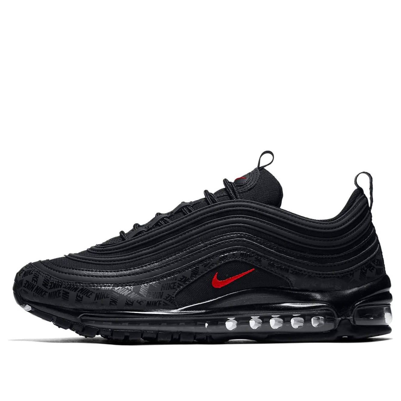 nike air max 97 black red