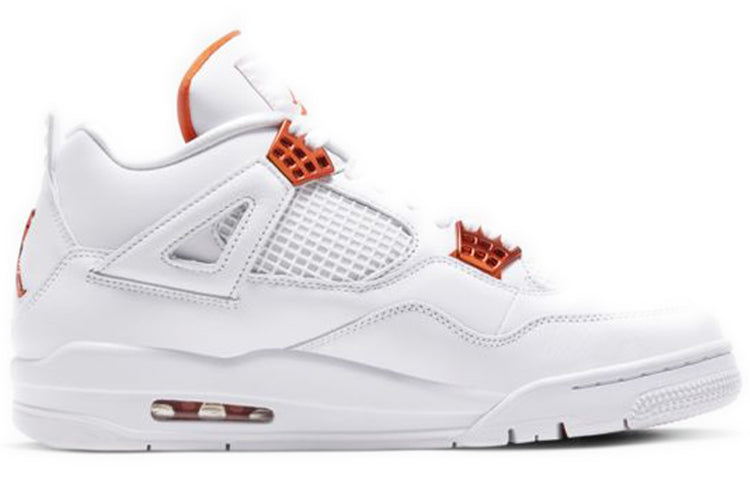 air jordan 4 retro orange metallic