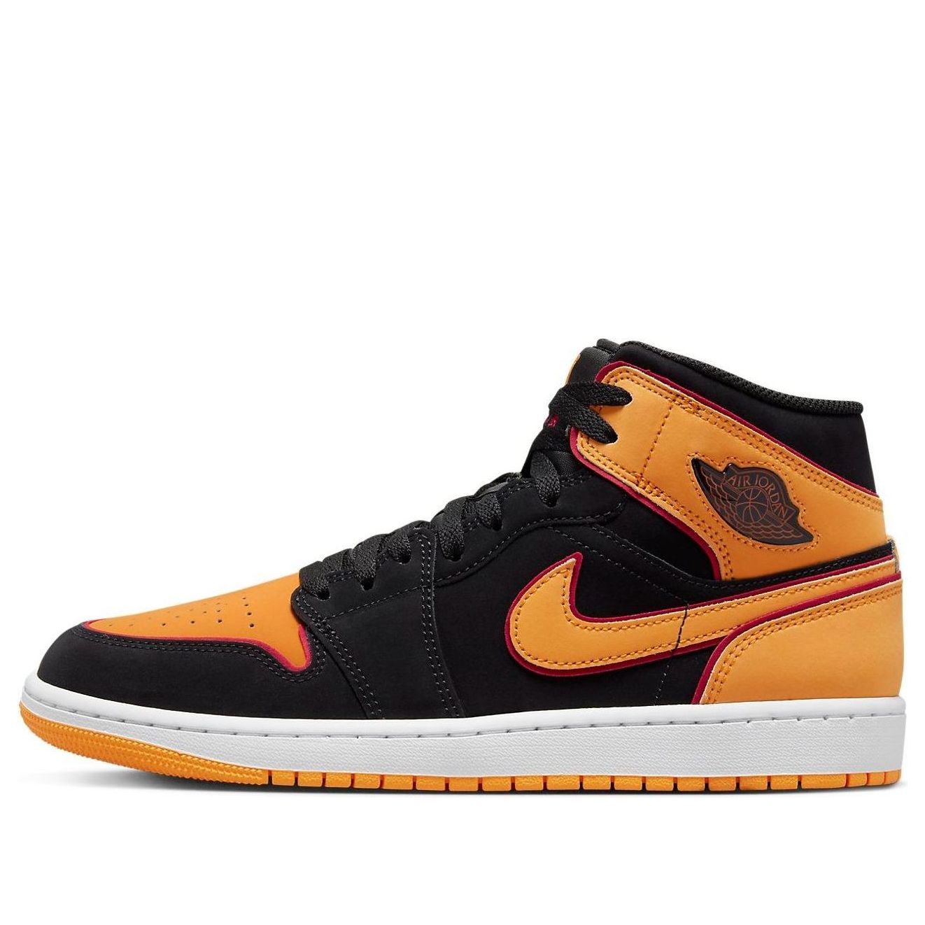 air jordan 1 mid vivid orange